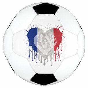 Drapeau de la France amour
