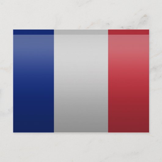 Drapeau de la France Briefkaart (Voorkant)