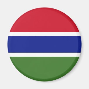 Drapeau de la Gambie Magnet