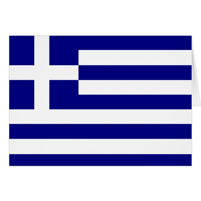 Drapeau de la Grèce (Devant horizontal)