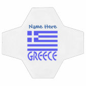 Drapeau de la Grèce Personnalisé (Plat)