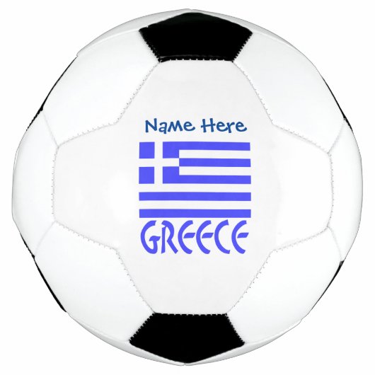 Drapeau de la Grèce Personnalisé (Devant)