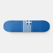 Drapeau de la Grèce Skateboard (Horz)