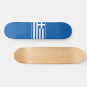 Drapeau de la Grèce Skateboard (Horz)