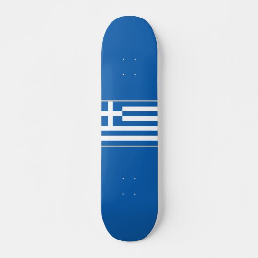 Drapeau de la Grèce Skateboard (Devant)