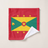 Drapeau de la Grenade (Gant de toilette)