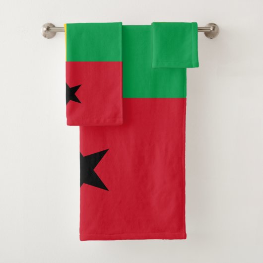 Drapeau de la Guinée Bissau (En situation)