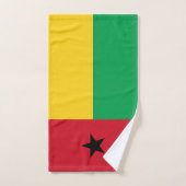 Drapeau de la Guinée Bissau (Serviette à main)
