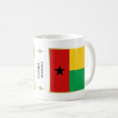 Drapeau de la Guinée-Bissau + Tasse de carte (Devant droit)