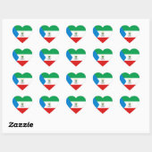 Drapeau de la Guinée Équatoriale Autocollant en fo (Feuille)