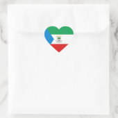 Drapeau de la Guinée Équatoriale Autocollant en fo (Sac)