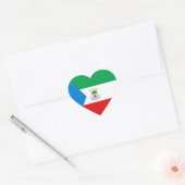 Drapeau de la Guinée Équatoriale Autocollant en fo (Enveloppe)