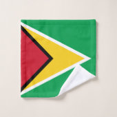 Drapeau de la Guyane (Gant de toilette)
