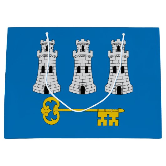 Drapeau de La Havane, Cuba Grand sac cadeau (Devant)