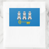 Drapeau de La Havane, Cuba Sticker rectangulaire (Sac)