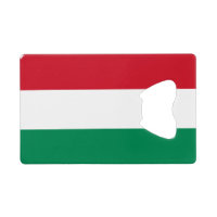 Drapeau de la Hongrie Carte de crédit Ouverture de
