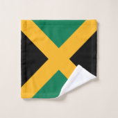 Drapeau de la Jamaïque (Gant de toilette)