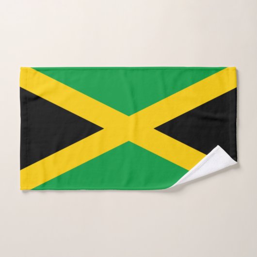 Drapeau de la Jamaïque (Serviette à main)