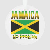 Drapeau de la Jamaïque aucun problème (dos)