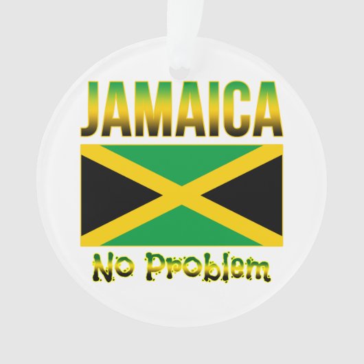 Drapeau de la Jamaïque aucun problème (devant)