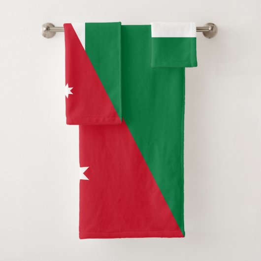 Drapeau de la Jordanie (En situation)