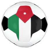 Drapeau de la Jordanie (Tourné)