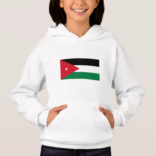 Drapeau de la Jordanie (Devant)