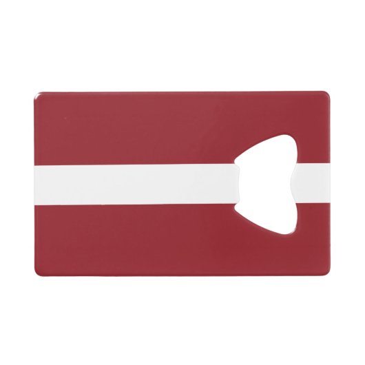 Drapeau de la Lettonie Carte de crédit Ouverture d (Dos Horizontal)