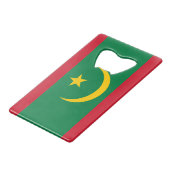 Drapeau de la Mauritanie (Dos Angle)