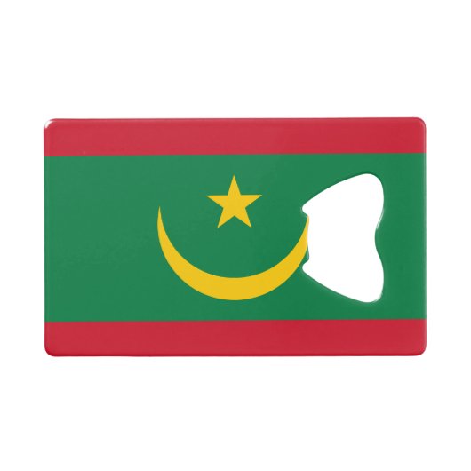 Drapeau de la Mauritanie (Devant (Horizontal))