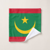 Drapeau de la Mauritanie (Gant de toilette)