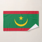 Drapeau de la Mauritanie (Serviette à main)