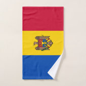 Drapeau de la Moldavie (Serviette à main)