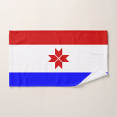 Drapeau de la Mordovie (Serviette à main)