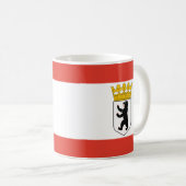Drapeau de la Mug de café de Berlin (Devant droit)