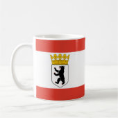 Drapeau de la Mug de café de Berlin (Gauche)