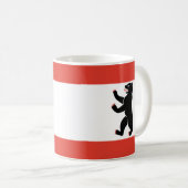 Drapeau de la Mug de café de Berlin (Devant droit)