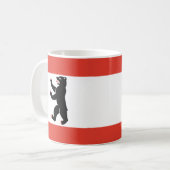 Drapeau de la Mug de café de Berlin (Devant gauche)