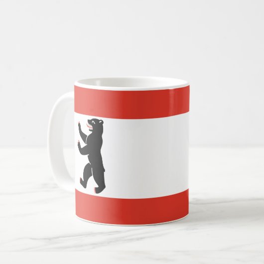 Drapeau de la Mug de café de Berlin (Devant gauche)