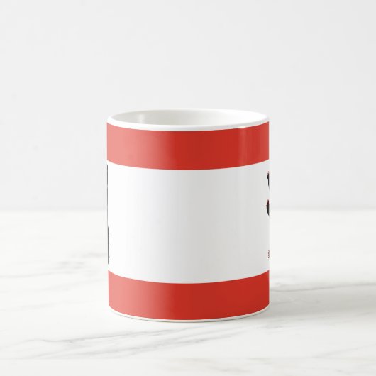 Drapeau de la Mug de café de Berlin (Centre)