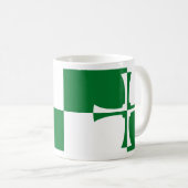 Drapeau de la Mug de café du Kirkcudbrightshire (Devant droit)