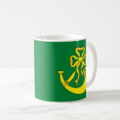 Drapeau de la Mug de café Huntingdonshire (Devant droit)