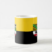 Drapeau de la Mug de café Saxe-Anhalt (Centre)