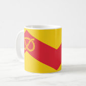 Drapeau de la Mug de café Staffordshire (Devant gauche)