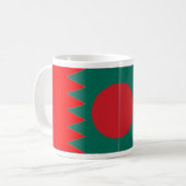 Drapeau de la Mug du Bangladesh (Devant gauche)
