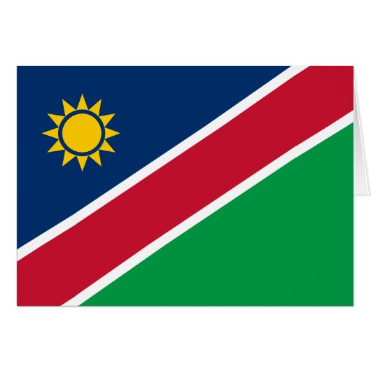 Drapeau de la Namibie (Devant horizontal)