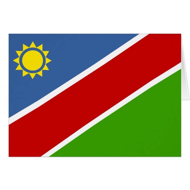 Drapeau de la Namibie (Devant horizontal)