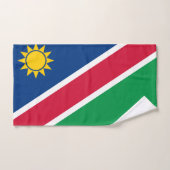 Drapeau de la Namibie (Serviette à main)