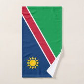 Drapeau de la Namibie (Serviette à main)