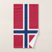 Drapeau de la Norvège (Serviette à main)